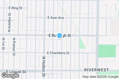 Map image of the property - 3061 N Pierce St