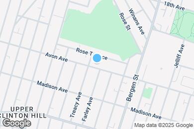 Map image of the property - 257 Avon Ave