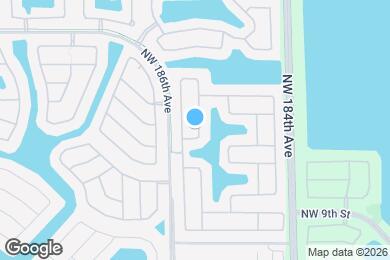 Map image of the property - 1160 NW 185th Ave