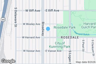 Map image of the property - 2457 S Lincoln St