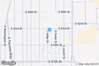 Map image of the property - 4319 S Alder