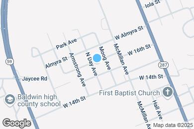 Map image of the property - 410 W 16th St