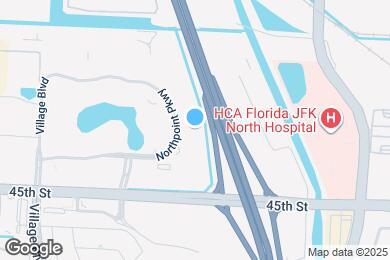 Map image of the property - Furnished Studio-West Palm Beach - Northpo...