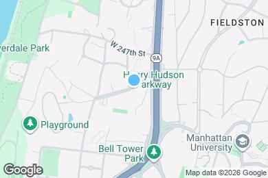 Map image of the property - 600 W 246th St