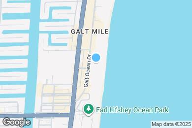 Map image of the property - 3500 Galt Ocean Dr