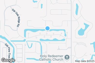 Map image of the property - 1123 SW Oak Hollow Ct