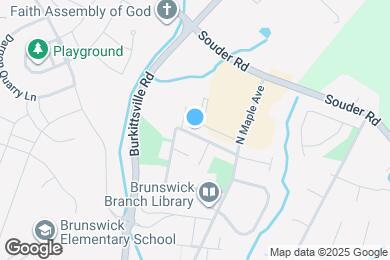 Map image of the property - 119 W Orndorff Dr