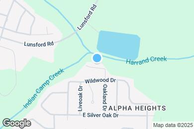 Map image of the property - 455 Sandy Oak Drive
