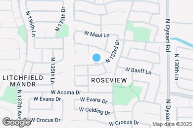 Map image of the property - 13362 W Mauna Loa Ln