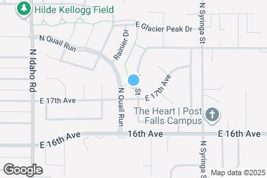 Map image of the property - 1703 N Lea St