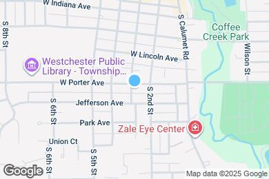 Map image of the property - 221 W Porter Ave