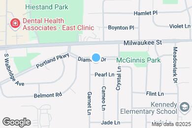 Map image of the property - 4505 Diamond Dr