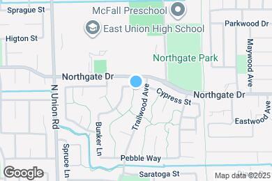 Map image of the property - 922 Cypress St