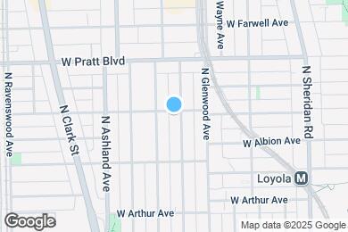 Map image of the property - 6654 N Newgard Ave