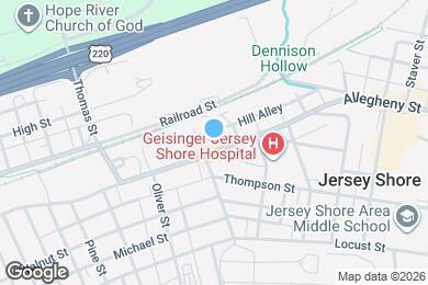 Map image of the property - 1140 Allegheny St
