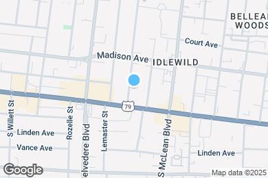 Map image of the property - 44 S Auburndale St
