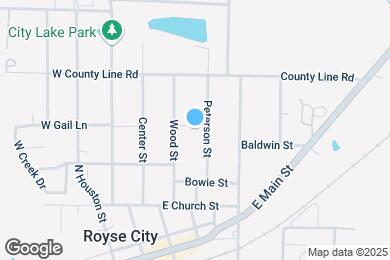 Map image of the property - 213 E Gail Ln