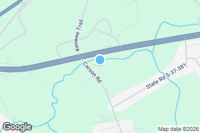 Map image of the property - 208 Glamorgan Dr