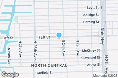 Map image of the property - 2418 Taft St
