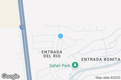 Map image of the property - 15422 Camino Napo