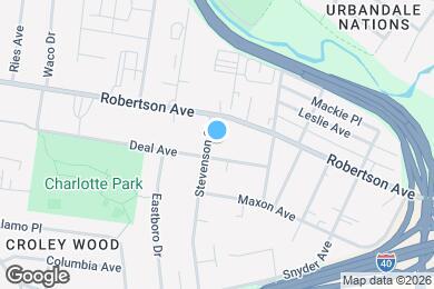 Map image of the property - 562 Stevenson St