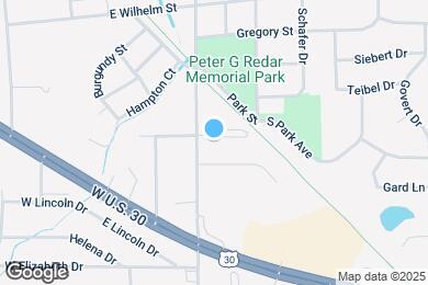 Map image of the property - 1905 Austin Ave