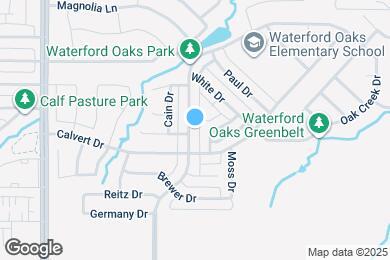 Map image of the property - 219 N Waterford Oaks Dr