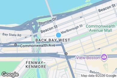 Map image of the property - 371 Commonwealth Ave