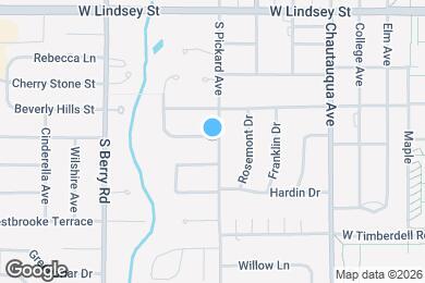 Map image of the property - 1002 Brookside Dr