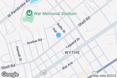 Map image of the property - 1823 Shell Rd
