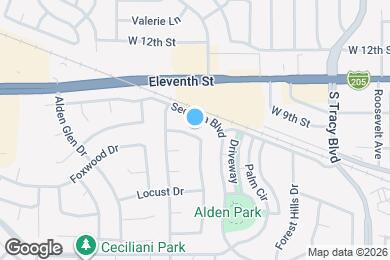Map image of the property - 1337 Cottonwood Dr