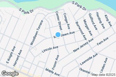 Map image of the property - 414 Woodlawn Ave