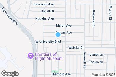 Map image of the property - 4523 W University Blvd