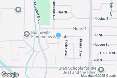 Map image of the property - 505 Jackson Ave