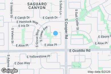 Map image of the property - 1942 E Ebony Pl