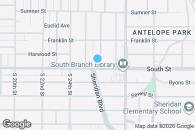 Map image of the property - 2540 South St