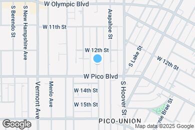 Map image of the property - 1240 Magnolia Ave