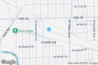 Map image of the property - 3531 Garden Ave