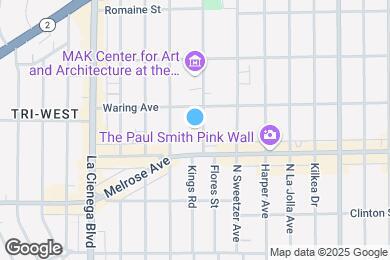 Map image of the property - The Blake LA