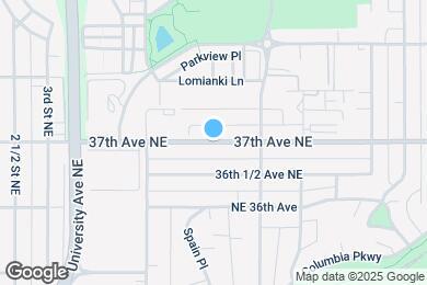 Map image of the property - 574 37th Ave NE