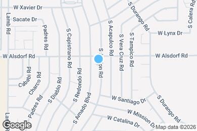 Map image of the property - 14554 S Avalon Rd