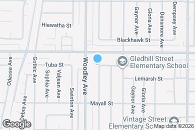 Map image of the property - 10233 Collett Ave