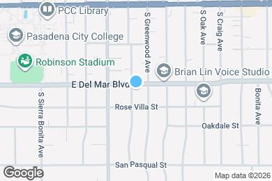 Map image of the property - 244 S Parkwood Ave
