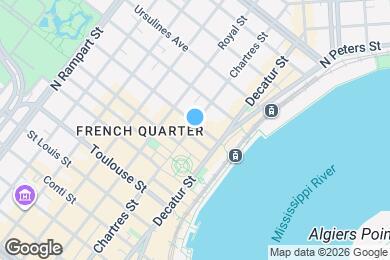 Map image of the property - 838 Chartres St