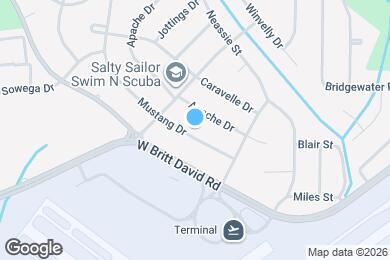 Map image of the property - 3225 Mustang Dr