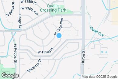 Map image of the property - 1181 W 132nd Pl