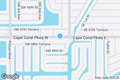 Map image of the property - 130-136-136 Cape Coral Pkwy W