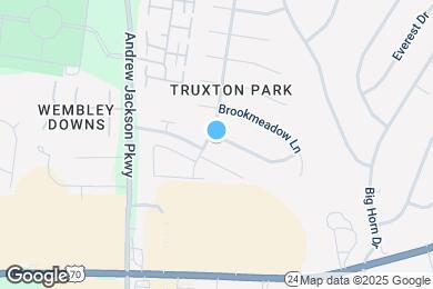 Map image of the property - 1704 Stone Hollow Ct