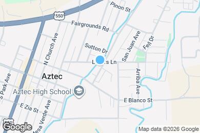Map image of the property - 221 N Rio Grande Ave