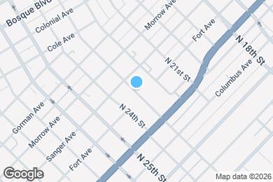 Map image of the property - 615 N 23rd St